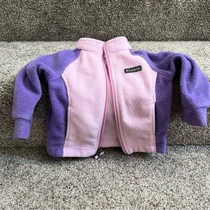 Baby Girl Columbia Fleece Jacket
